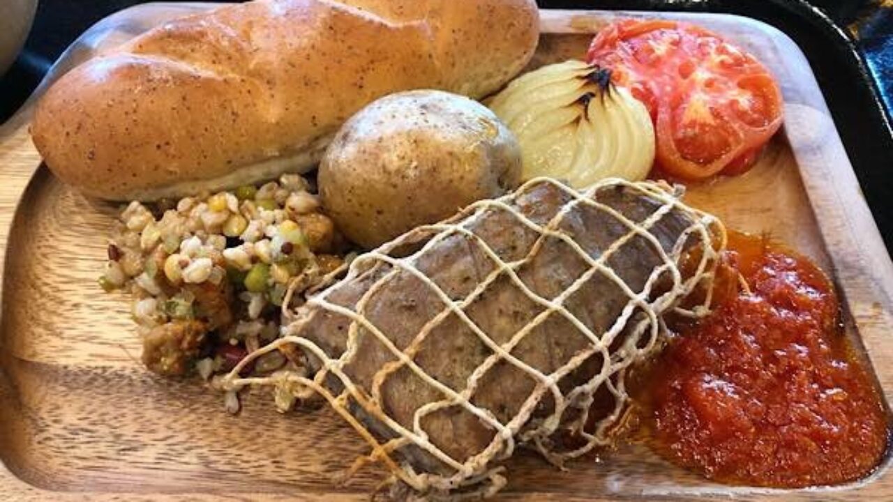 USJ調査兵団プレート・ローストポークどんな味か感想食べレポ【進撃の